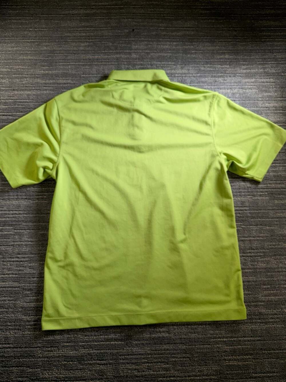 Nike Golf Dri-FIT Short Sleeve Polo Shirt Lime Green Size L
